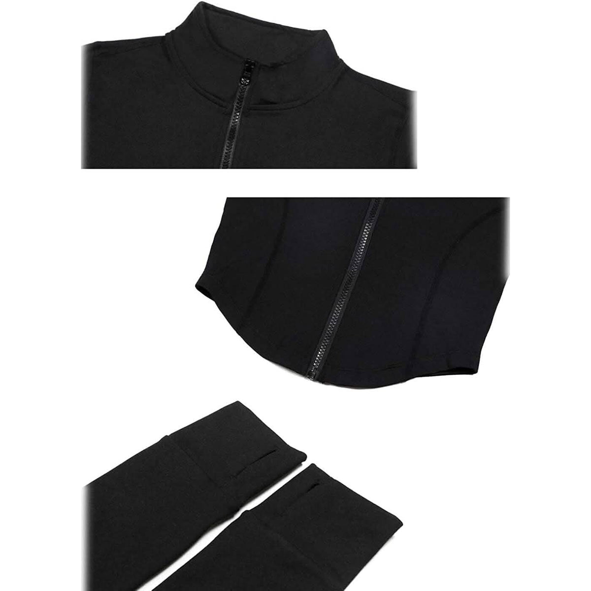 Women's Athletic Full Zip Lightweight Workout Jacket - A-1 Thread Vault