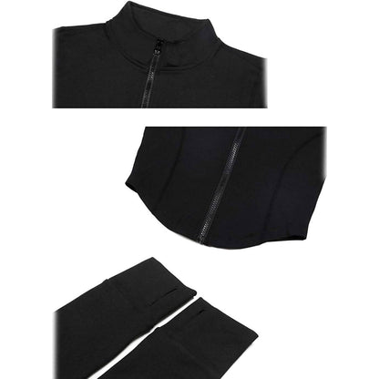 Women's Athletic Full Zip Lightweight Workout Jacket - A-1 Thread Vault