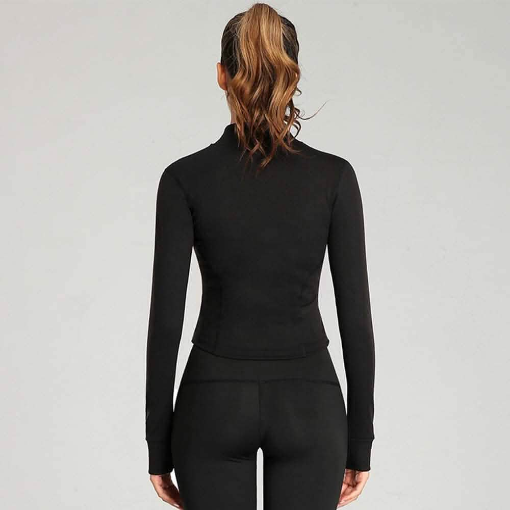 Women's Athletic Full Zip Lightweight Workout Jacket - A-1 Thread Vault