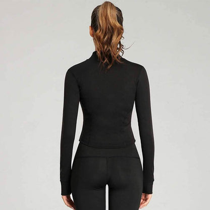 Women's Athletic Full Zip Lightweight Workout Jacket - A-1 Thread Vault