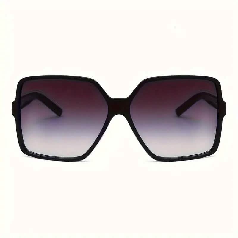 Women's Black Oversized PC Frame Glasses - A-1 Thread Vault