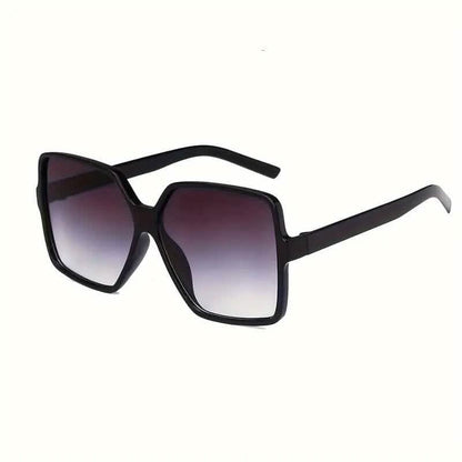 Women's Black Oversized PC Frame Glasses - A-1 Thread Vault