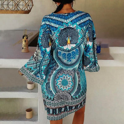 Women's Boho Mini Dress - A-1 Thread Vault
