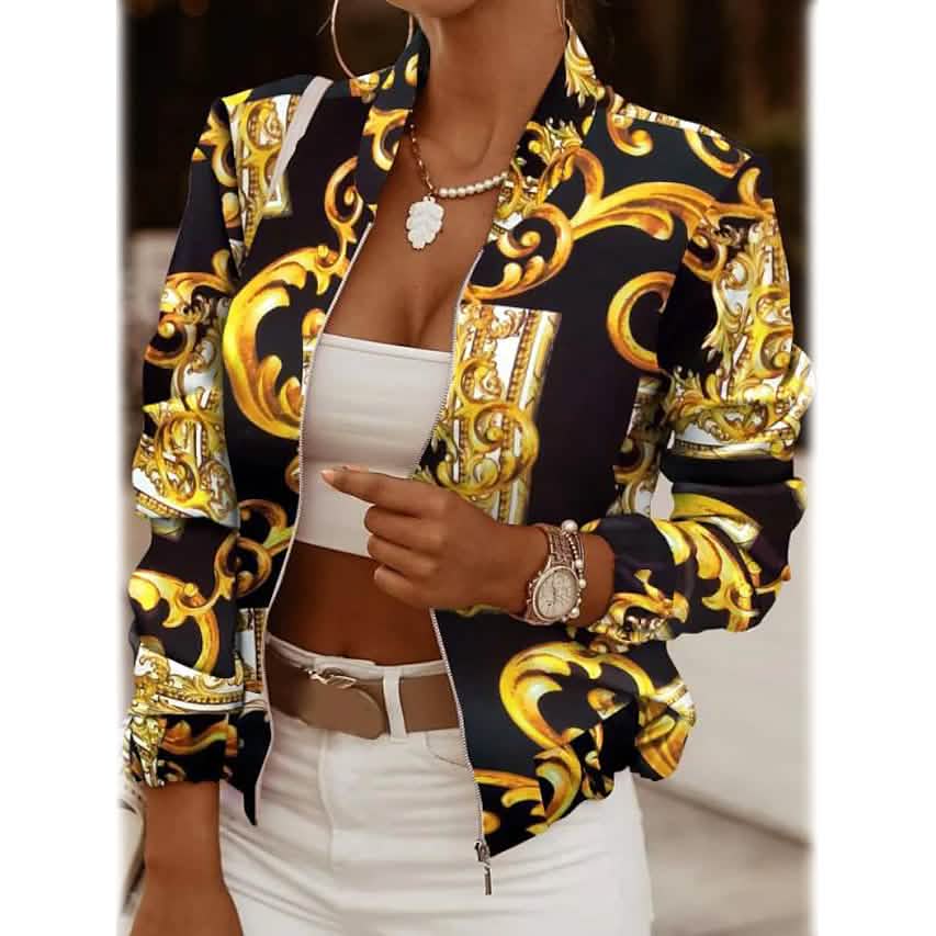 Women's Bomber Jacket Casual - A-1 Thread Vault