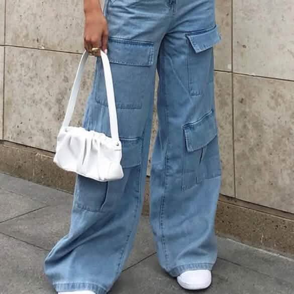 Women's Cargo Pants Jeans - A-1 Thread Vault