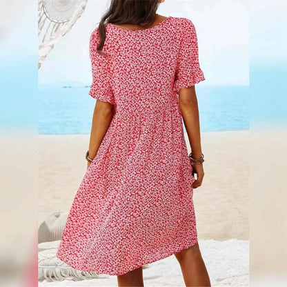 Women's Casual Floral Dress - A-1 Thread Vault
