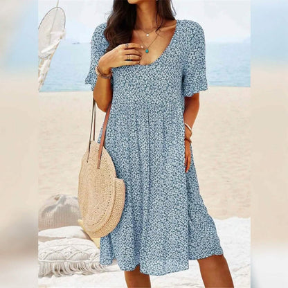 Women's Casual Floral Dress - A-1 Thread Vault