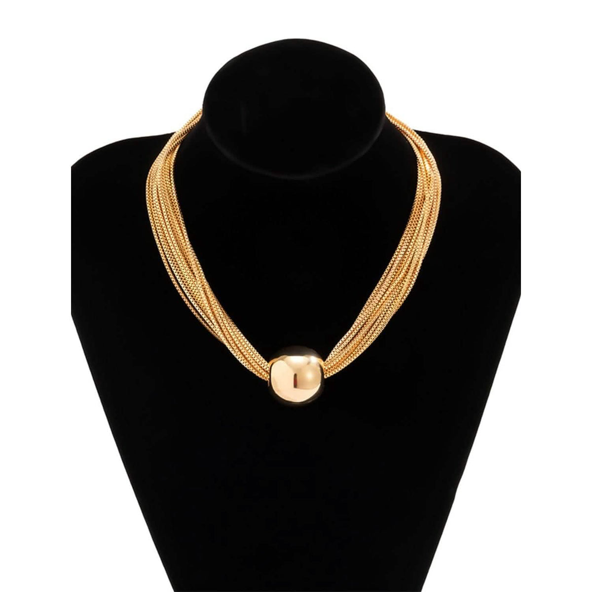 Women's Contemporary Street Geometry Necklace - A-1 Thread Vault