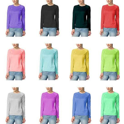 Women's Dri-Fit Moisture-Wicking Breathable Long Sleeve T-Shirt - A-1 Thread Vault