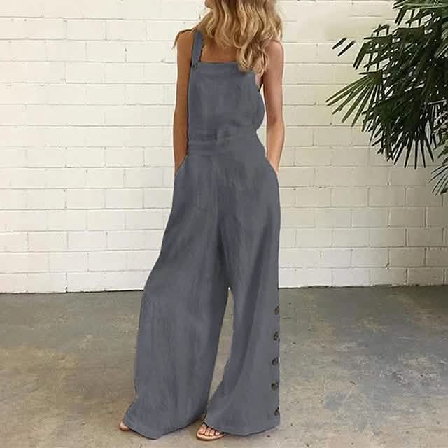 Women's Fashion Casual Loose Jumpsuit - A-1 Thread Vault