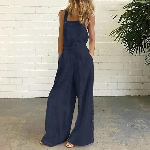 Women's Fashion Casual Loose Jumpsuit - A-1 Thread Vault