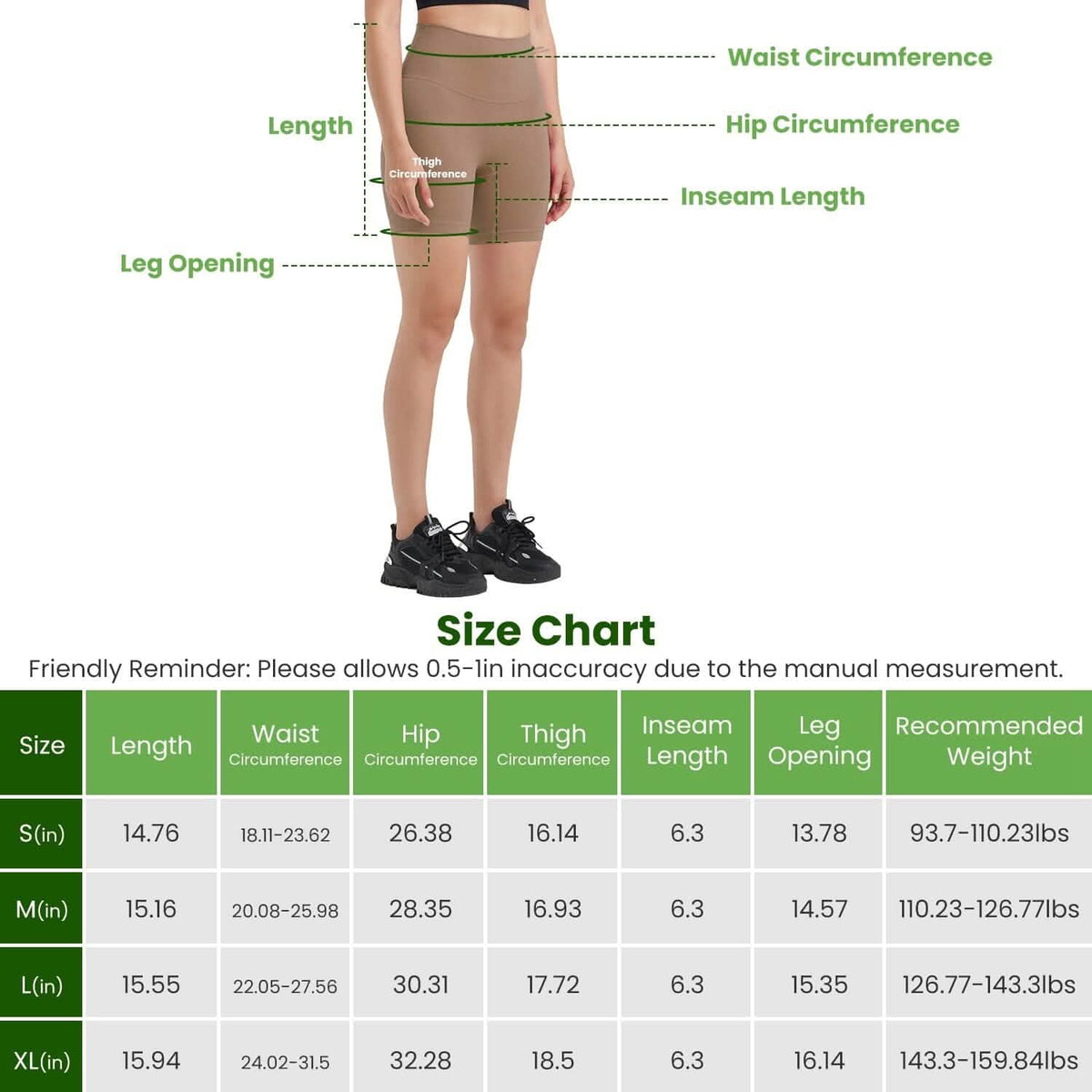 Women's High Waist Biker Shorts - A-1 Thread Vault