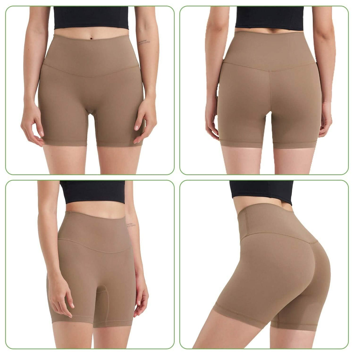 Women's High Waist Biker Shorts - A-1 Thread Vault