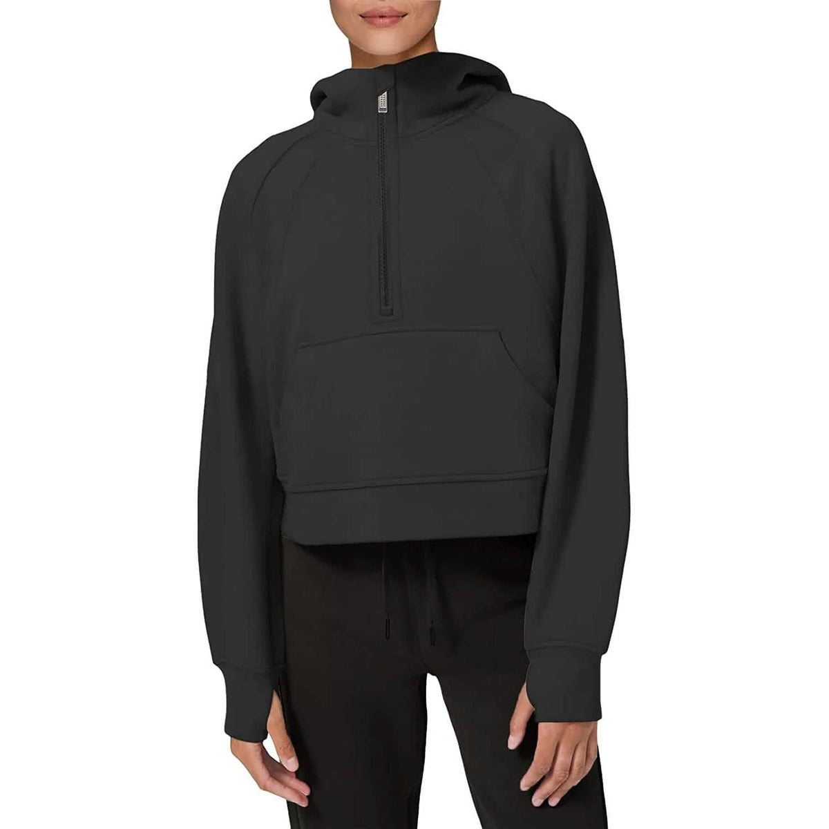 Women's Hoodies Fleece Lined Collar Pullover - A-1 Thread Vault