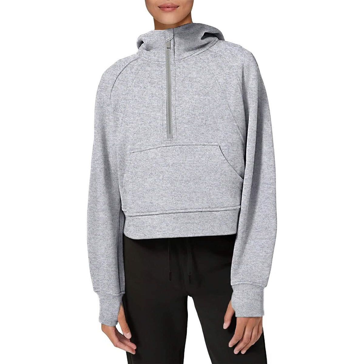 Women's Hoodies Fleece Lined Collar Pullover - A-1 Thread Vault