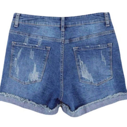 Women's Jeans Shorts Independence Day Denim - A-1 Thread Vault
