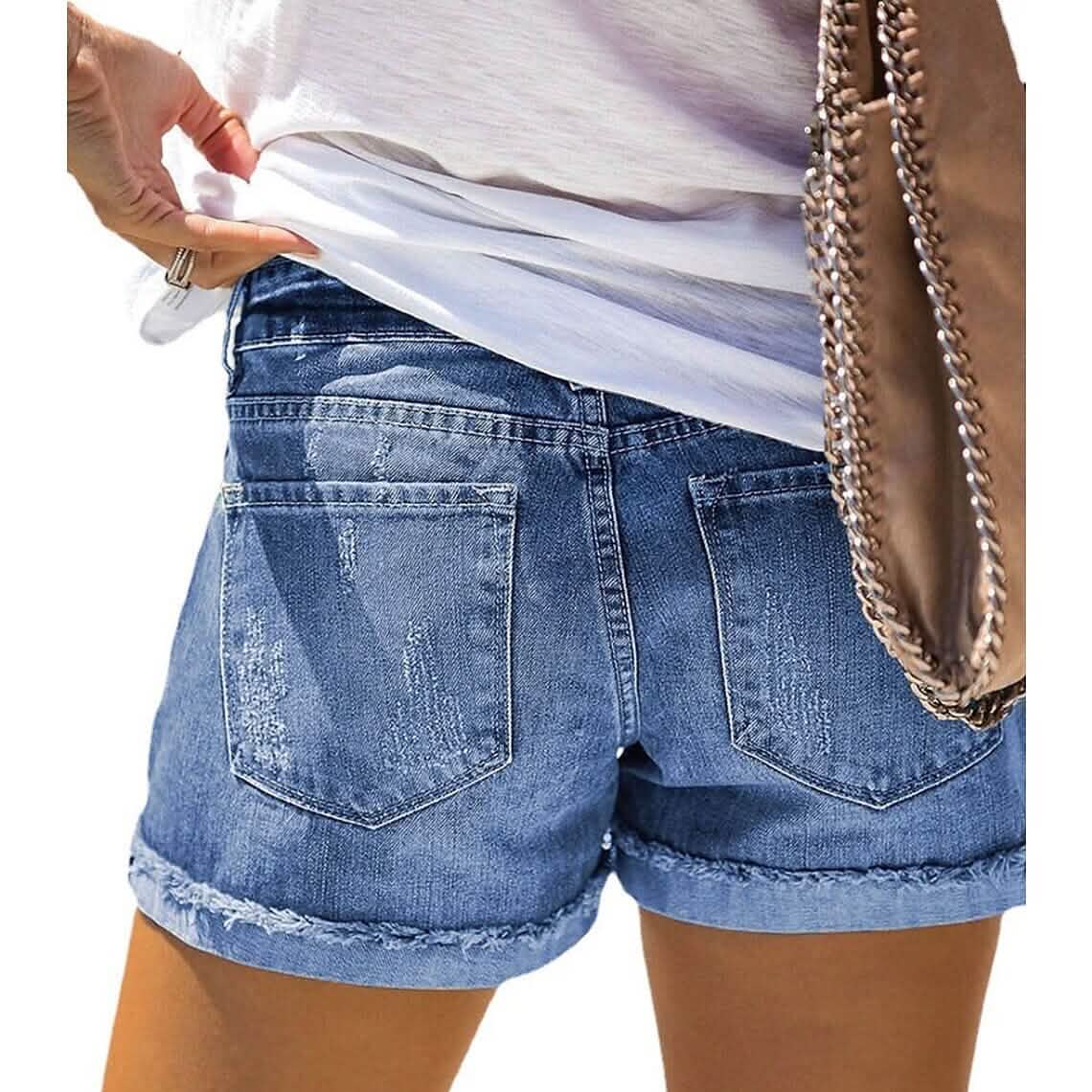 Women's Jeans Shorts Independence Day Denim - A-1 Thread Vault