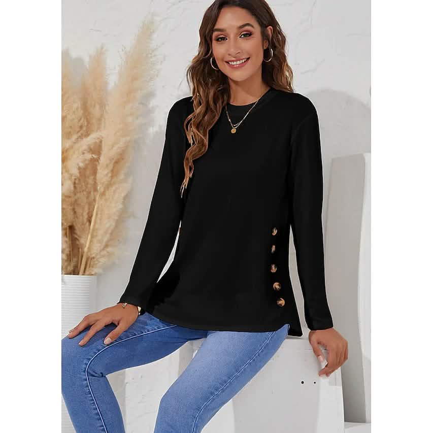 Women's Long Sleeve Crew Neck T-Shirt - A-1 Thread Vault