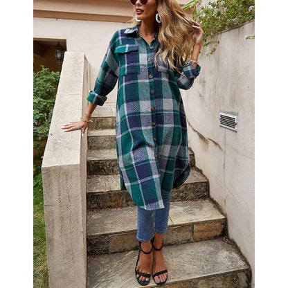 Womens Lounge Lapel Button Up Long Sleeve - A-1 Thread Vault