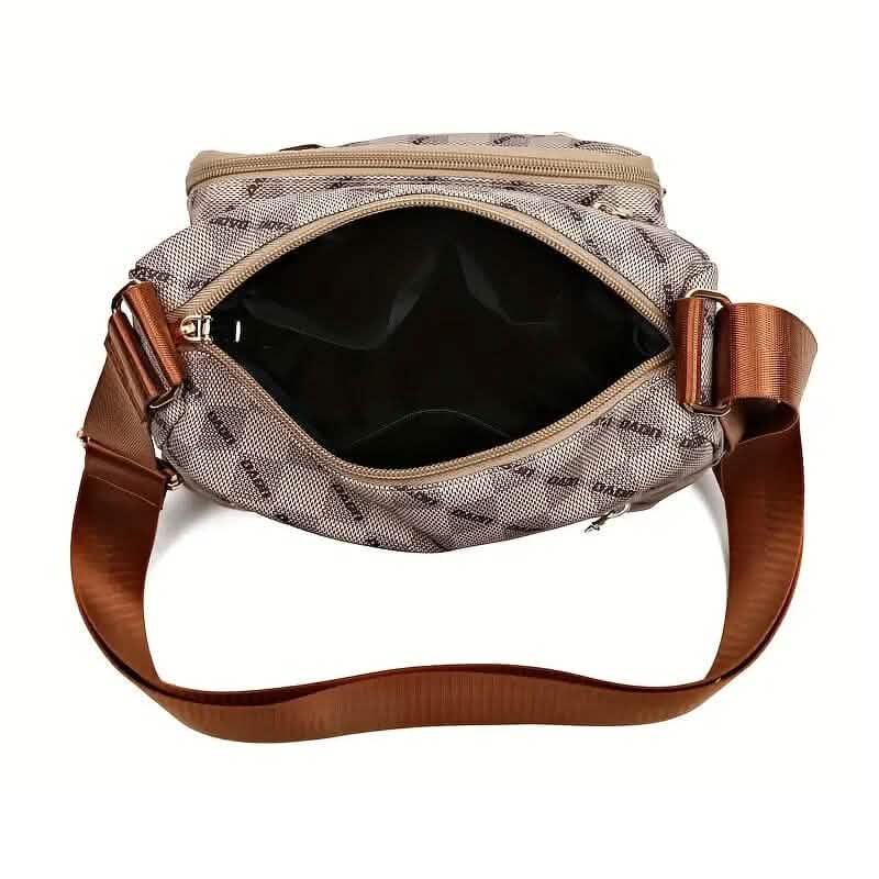 Women's Multi Pocket Plaid Pattern Crossbody Bag - A-1 Thread Vault