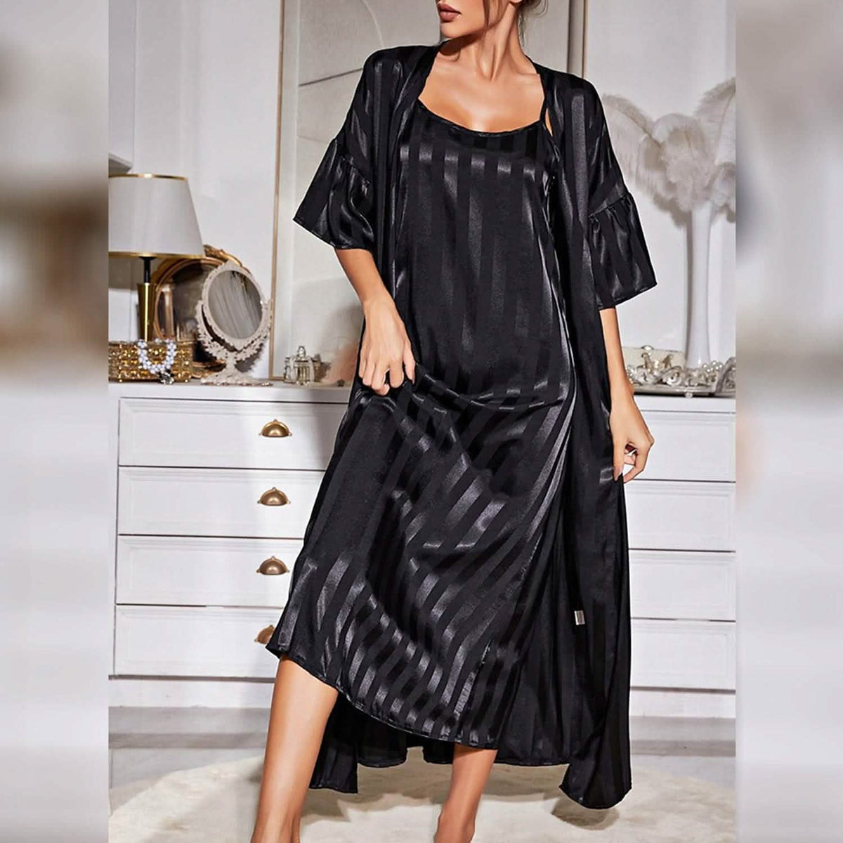 Women's Pajamas Bathrobe Robes Nightgown - A-1 Thread Vault