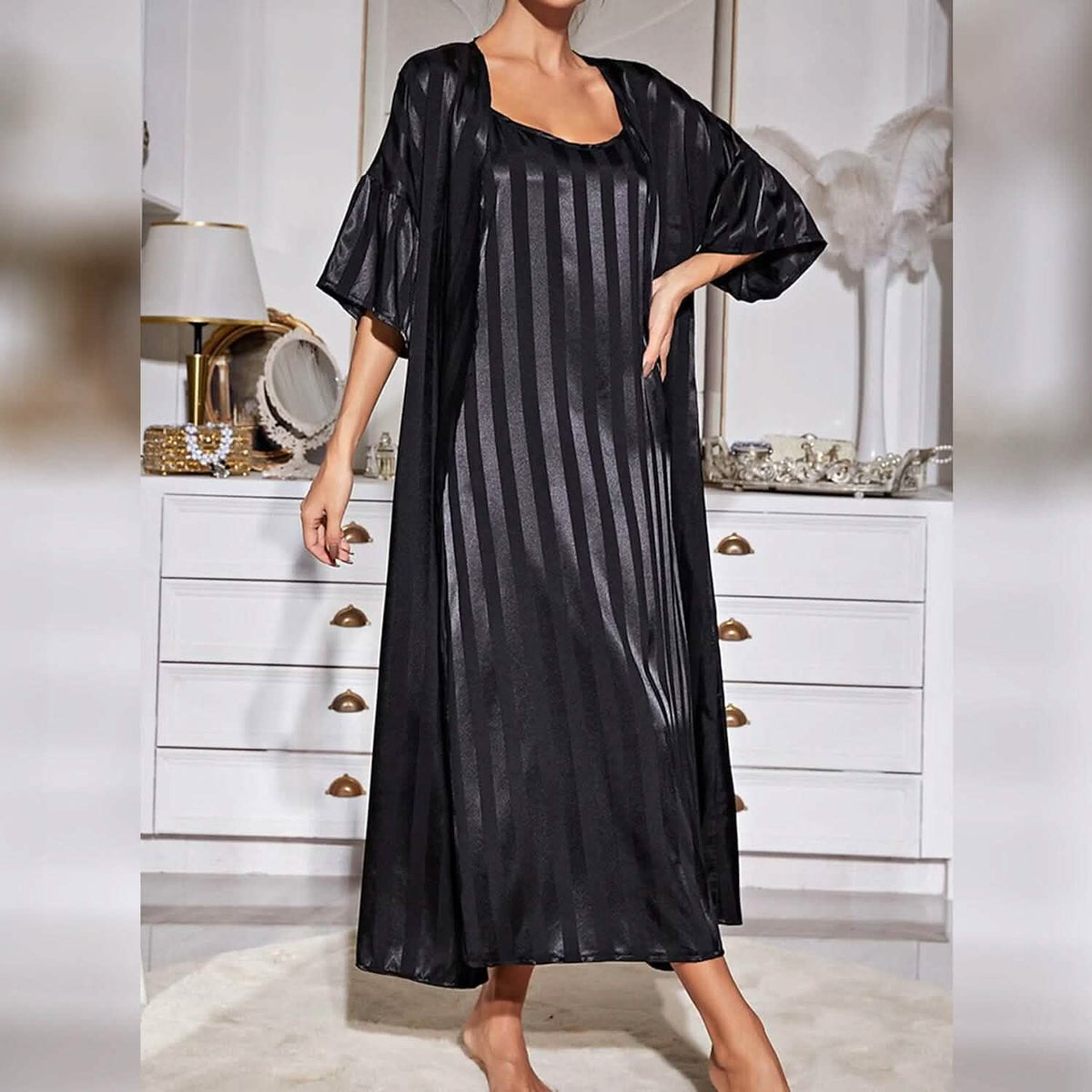 Women's Pajamas Bathrobe Robes Nightgown - A-1 Thread Vault