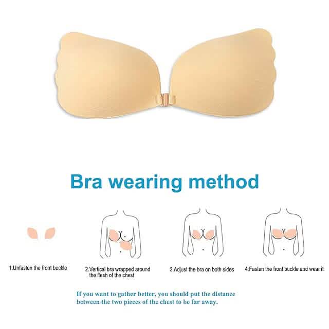Women's Plus Size Adhesive Bra - A-1 Thread Vault