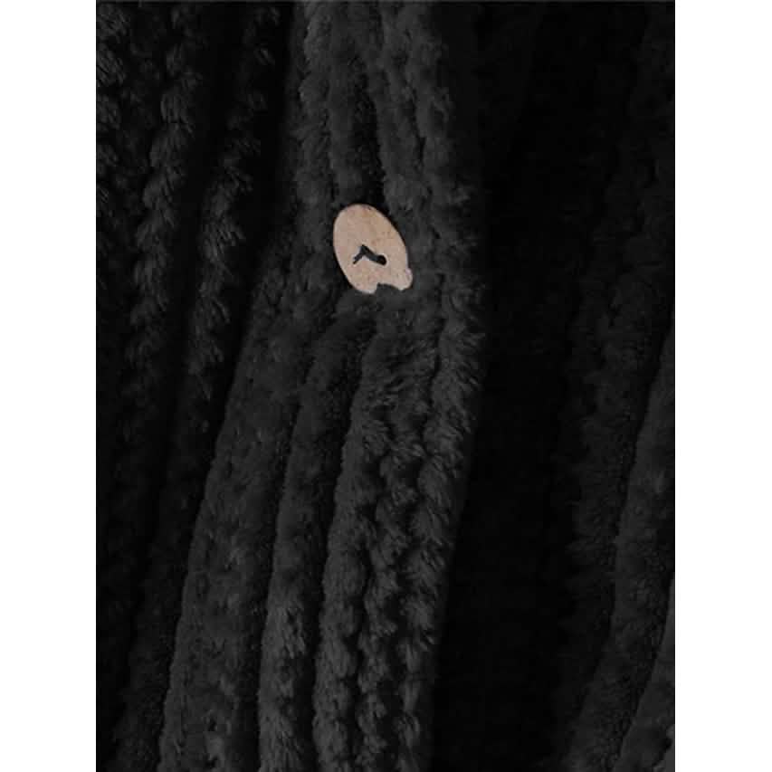 Women's Plus Size Coat Button Pocket - A-1 Thread Vault