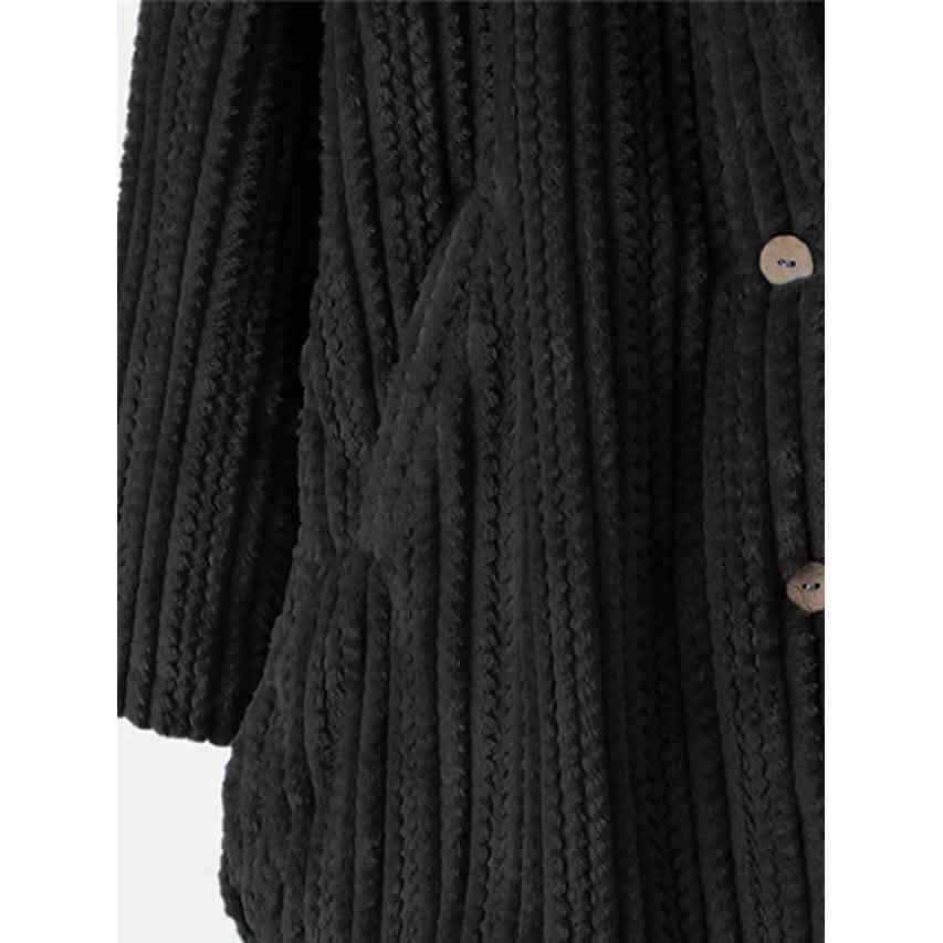 Women's Plus Size Coat Button Pocket - A-1 Thread Vault