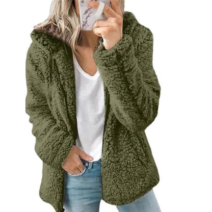 Women's Plus Size Hoodie Coat Long Sleeve - A-1 Thread Vault