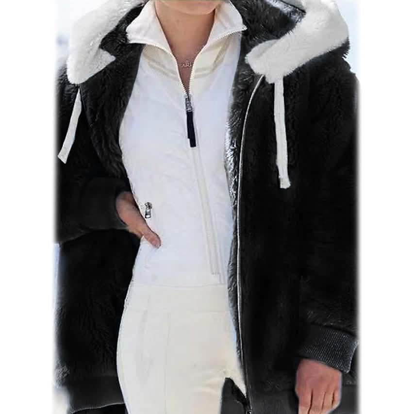 Women's Plus Size Hoodie Coat Long Sleeve - A-1 Thread Vault
