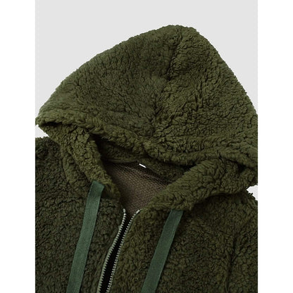 Women's Plus Size Hoodie Coat Long Sleeve - A-1 Thread Vault