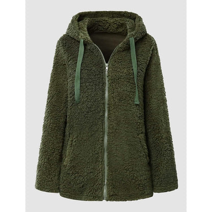 Women's Plus Size Hoodie Coat Long Sleeve - A-1 Thread Vault