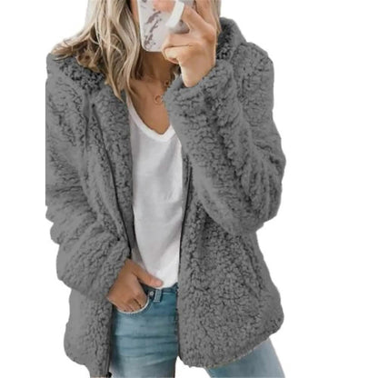 Women's Plus Size Hoodie Coat Long Sleeve - A-1 Thread Vault