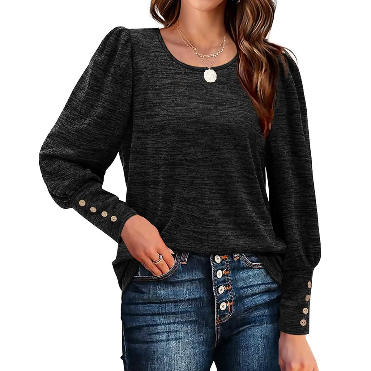 Women's Puff Sleeve Tops - A-1 Thread Vault