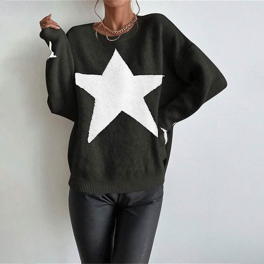 Women's Ribbed Knit Pullover Sweater - A-1 Thread Vault
