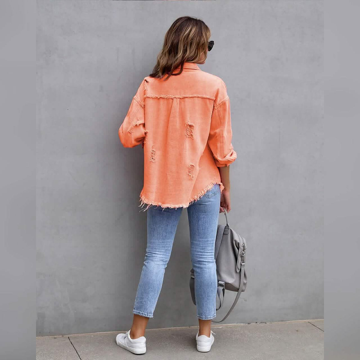 Women's Shacket Long Sleeve Denim - A-1 Thread Vault