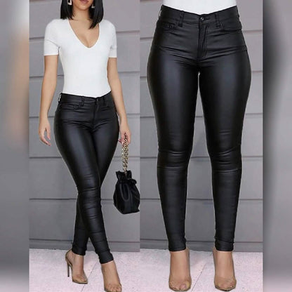 Women's Skinny Leather Pants - A-1 Thread Vault