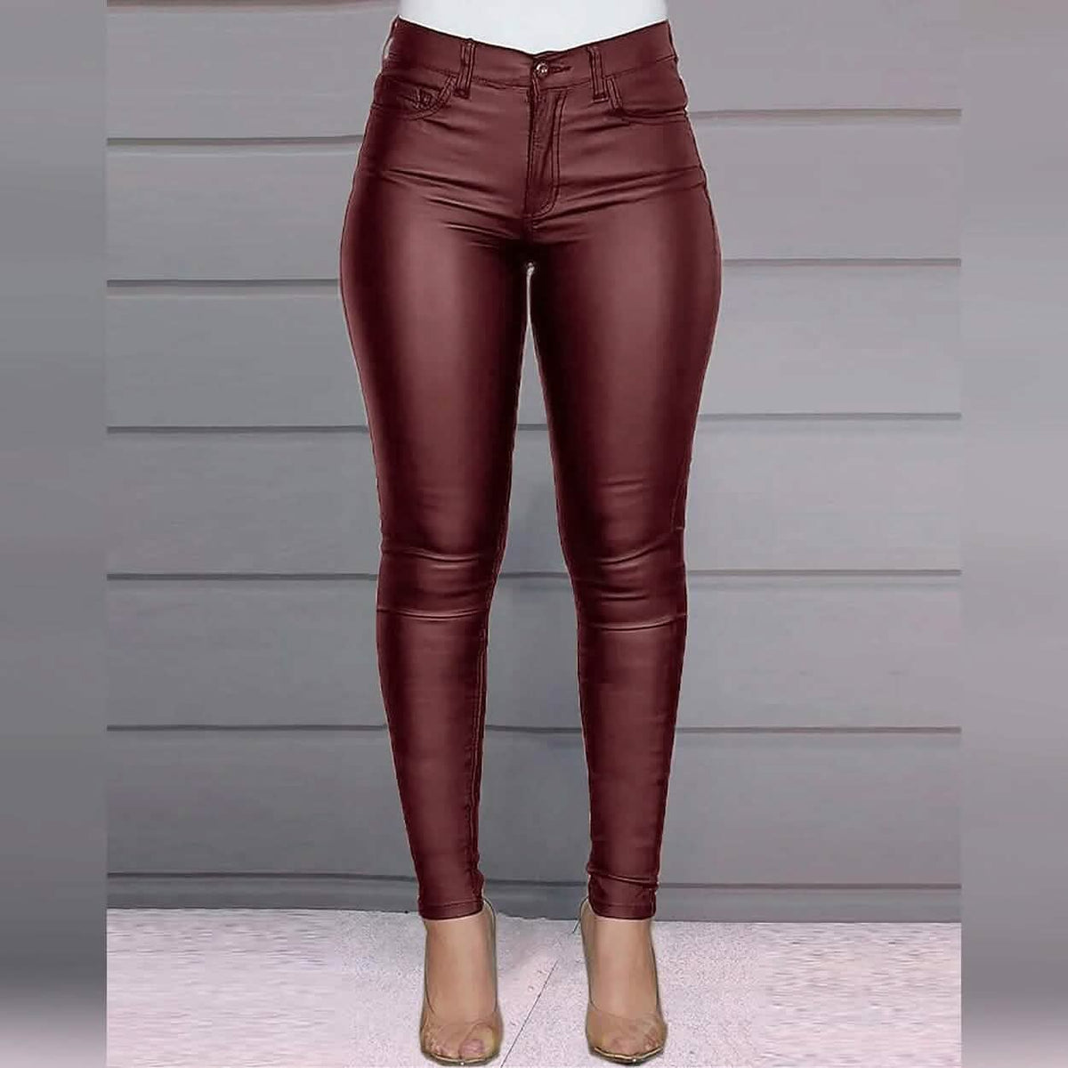 Women's Skinny Leather Pants - A-1 Thread Vault