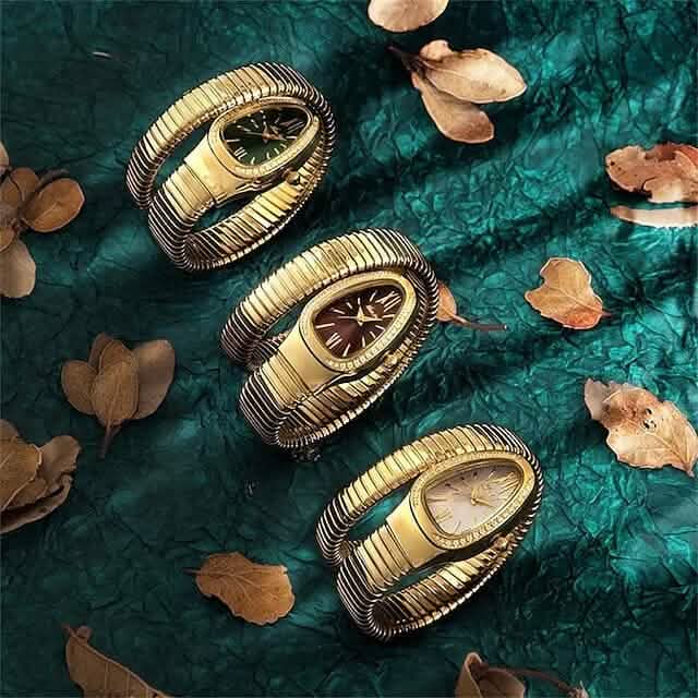 Women's Snake Shape Luxury Wrist Watch - A-1 Thread Vault