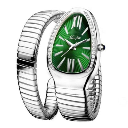 Women's Snake Shape Luxury Wrist Watch - A-1 Thread Vault
