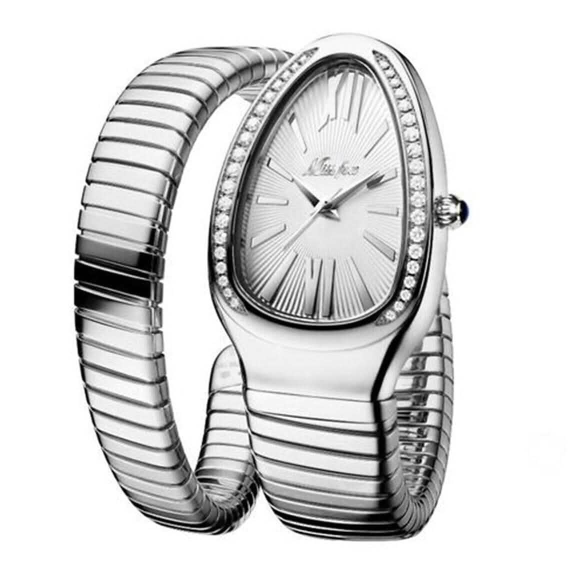 Women's Snake Shape Luxury Wrist Watch - A-1 Thread Vault