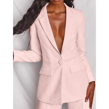 Women's Suits Regular Pocket Coat Formal Fashion - A-1 Thread Vault