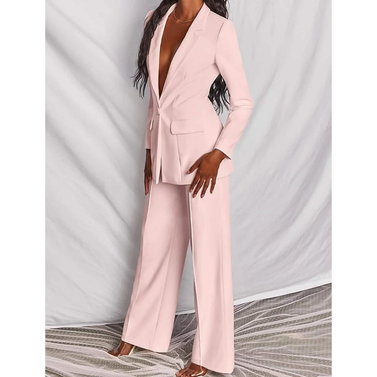 Women's Suits Regular Pocket Coat Formal Fashion - A-1 Thread Vault