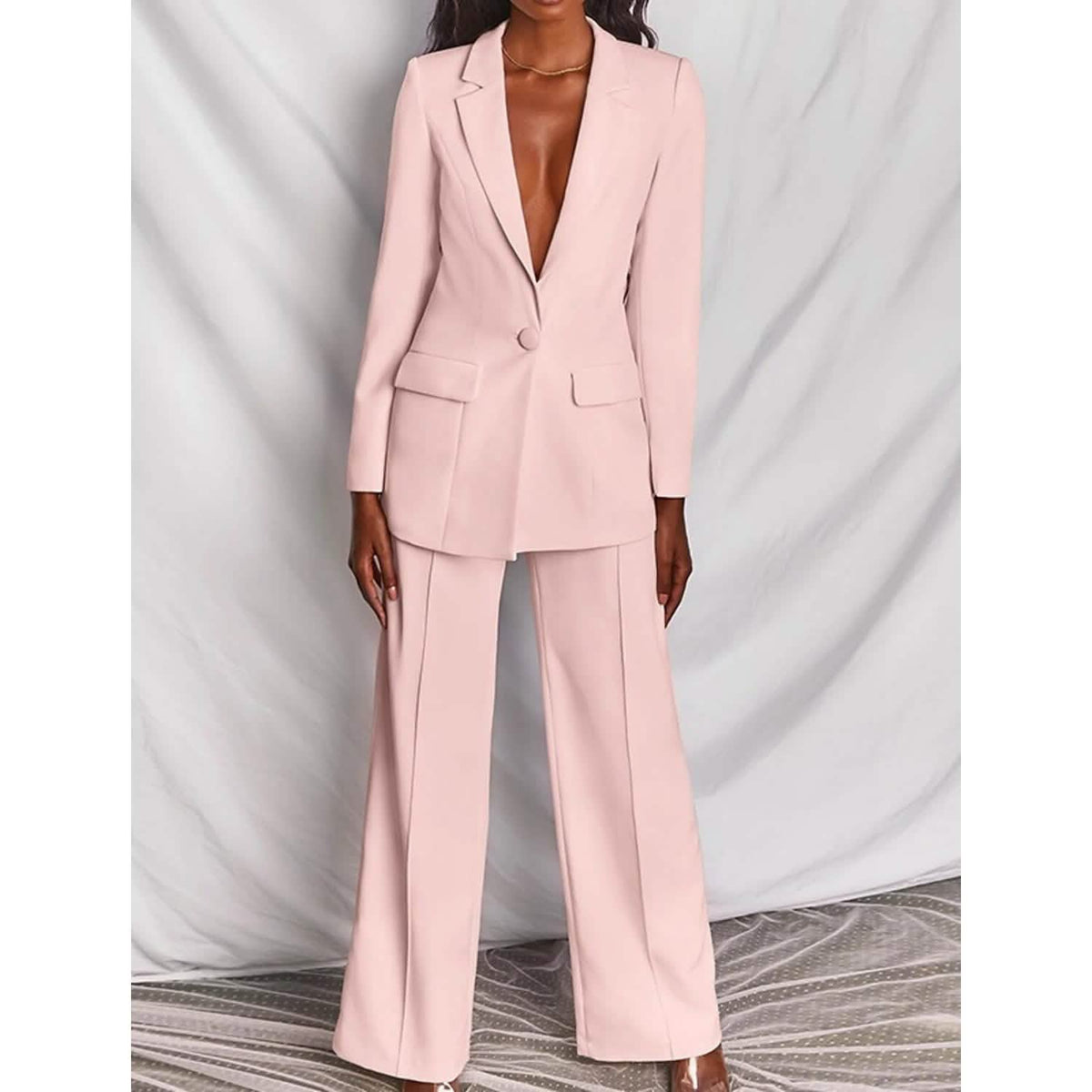 Women's Suits Regular Pocket Coat Formal Fashion - A-1 Thread Vault