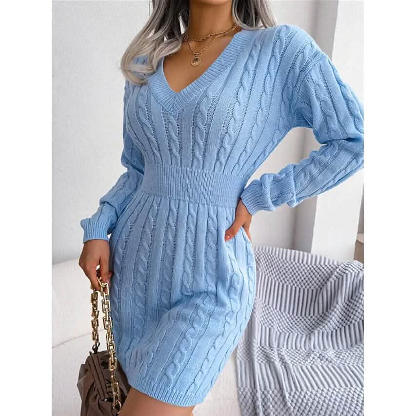 Women's Sweater Sheath Dress - A-1 Thread Vault