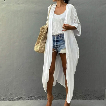 Women's Swimwear Cover Up Beach Top - A-1 Thread Vault