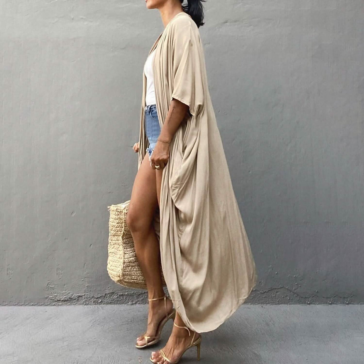 Women's Swimwear Cover Up Beach Top - A-1 Thread Vault