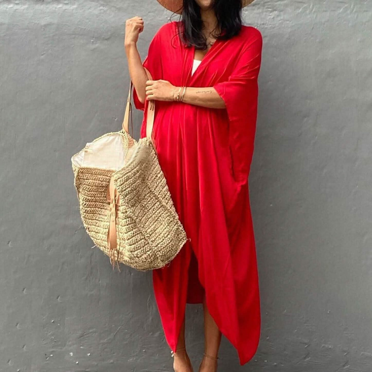 Women's Swimwear Cover Up Beach Top - A-1 Thread Vault