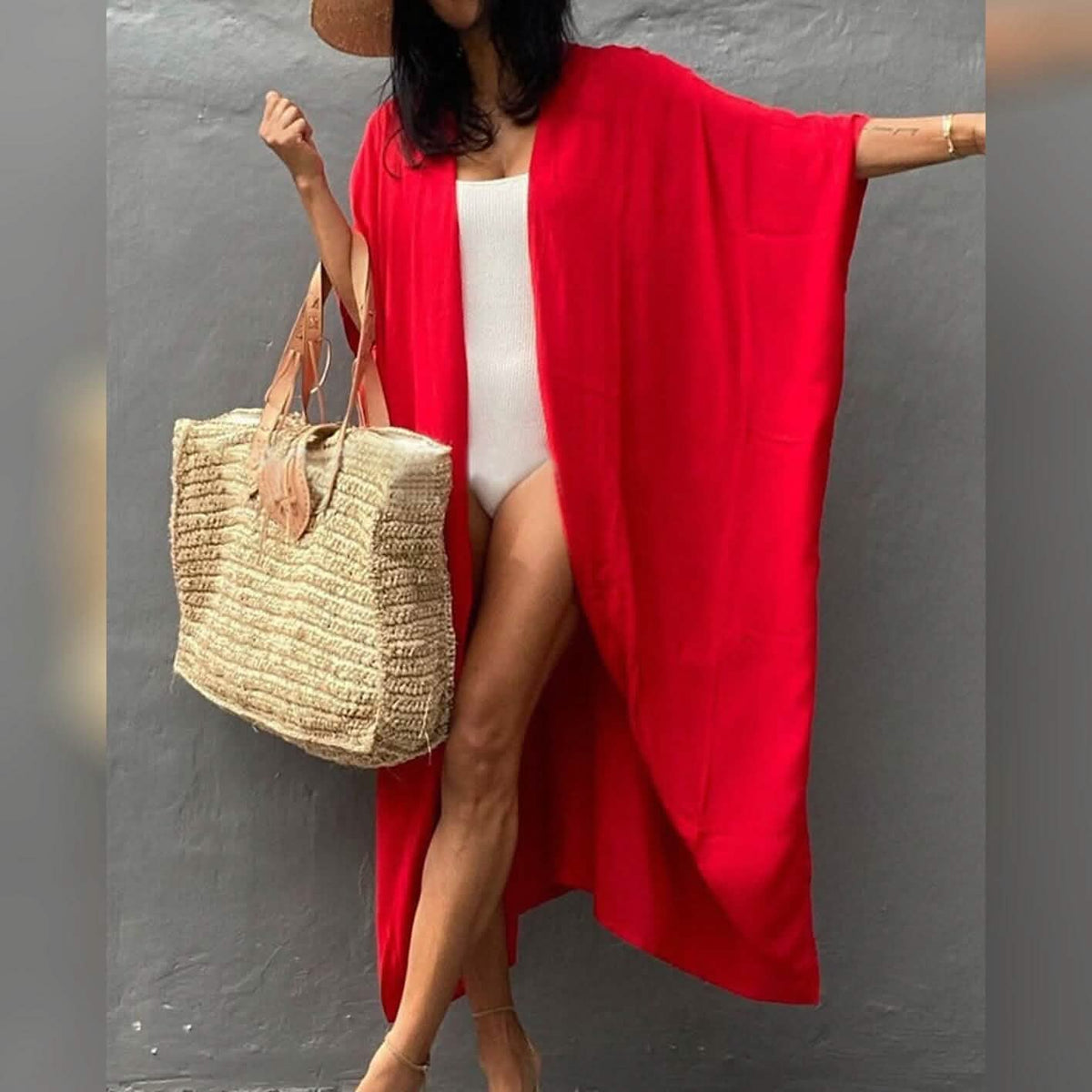 Women's Swimwear Cover Up Beach Top - A-1 Thread Vault